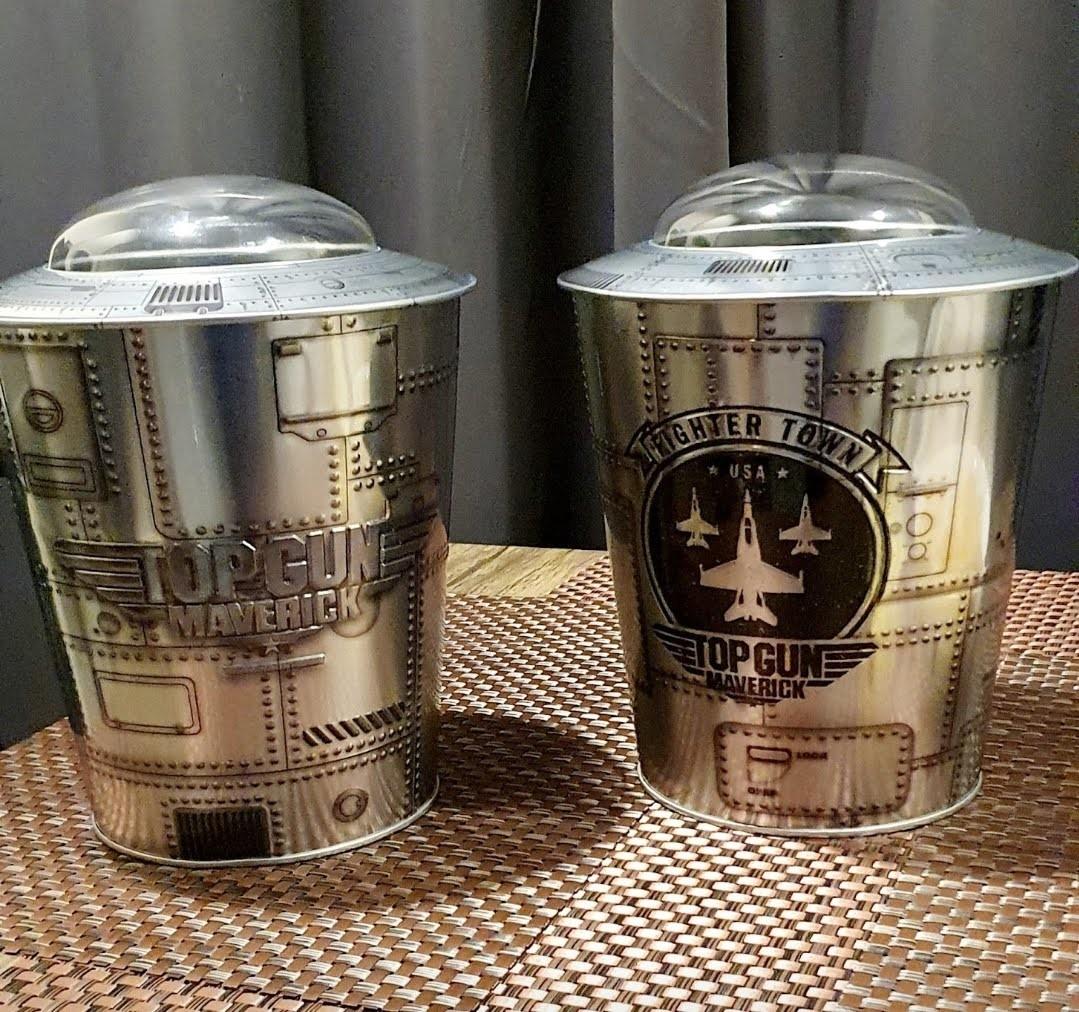 Top Gun Maverick Popcorn Bucket, Hobbies & Toys, Memorabilia