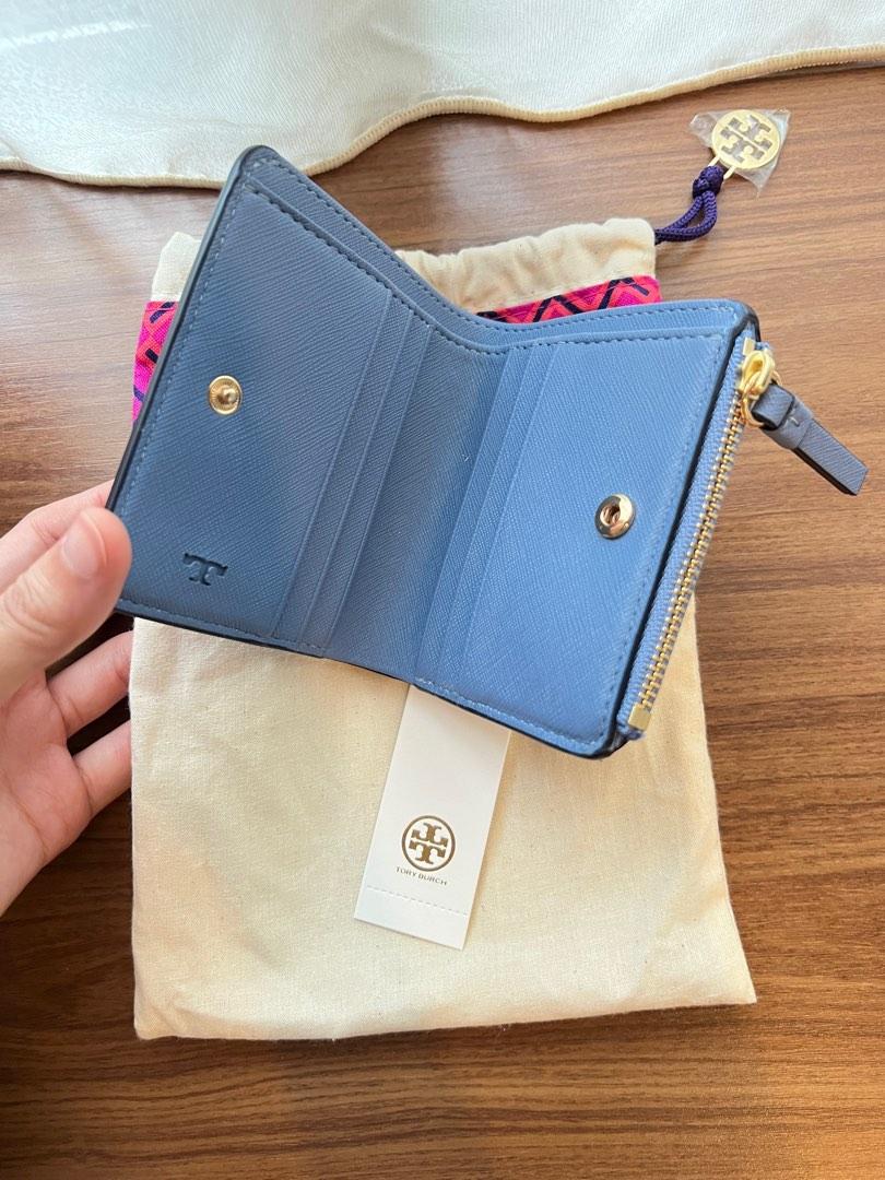 Wallets & purses Tory Burch - Robinson Mini pink wallet - 54449652