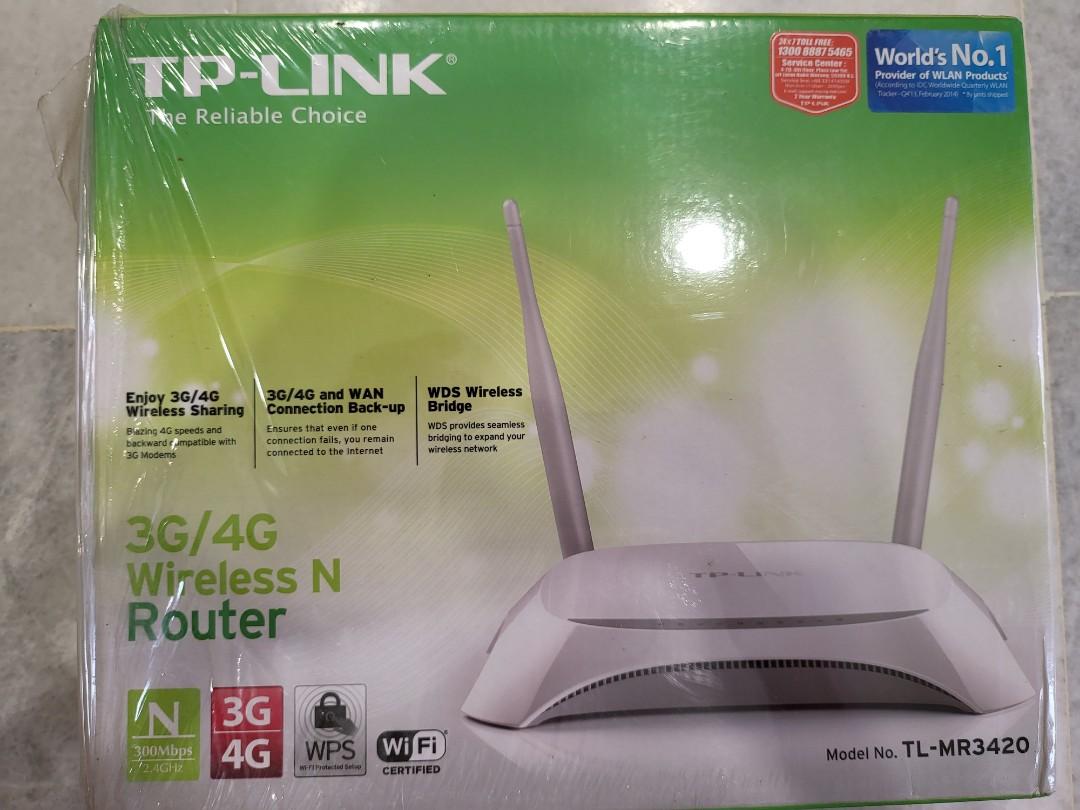 Tp-Link 3G/4G Wireless And Router, Computers & Tech, Parts & Accessories,  Networking On Carousell
