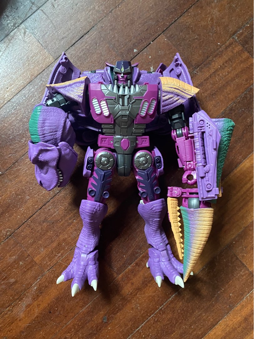 Transformers Kingdom Beast Wars Megatron, Hobbies & Toys, Toys & Games