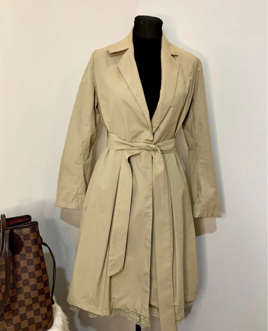 Trench Coat with Anais Belt