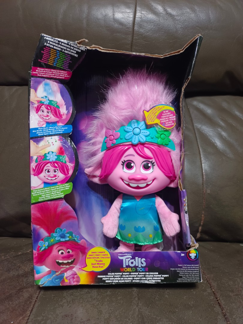 Trolls Color Poppin Poppy, Hobbies & Toys, Toys & Games on Carousell