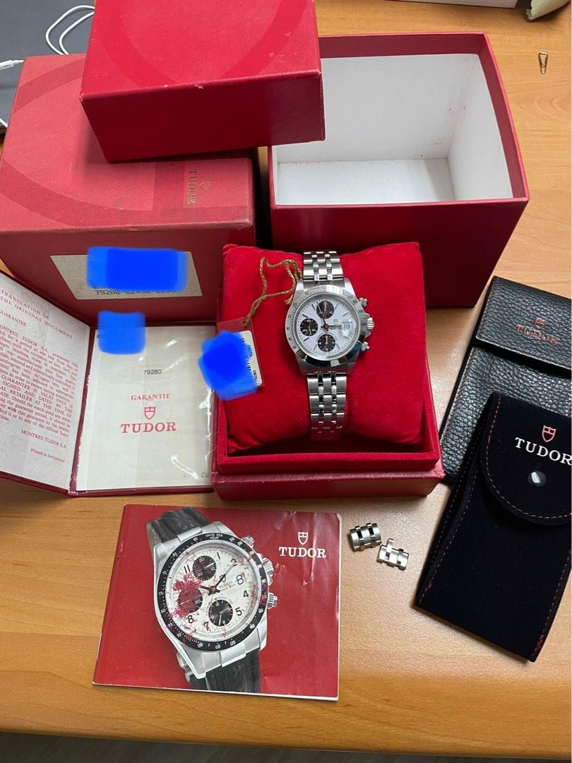 Tudor 79280 Panda Chronograph aka Small Block, Luxury, Watches on Carousell
