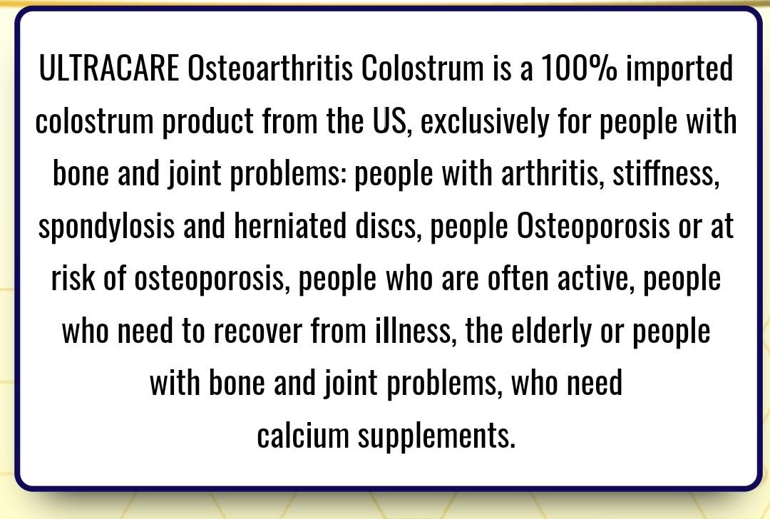 Ultracare Milk 400G ( Relief Muscle, Bones and Joints Pain ), Health & Nutrition, Health