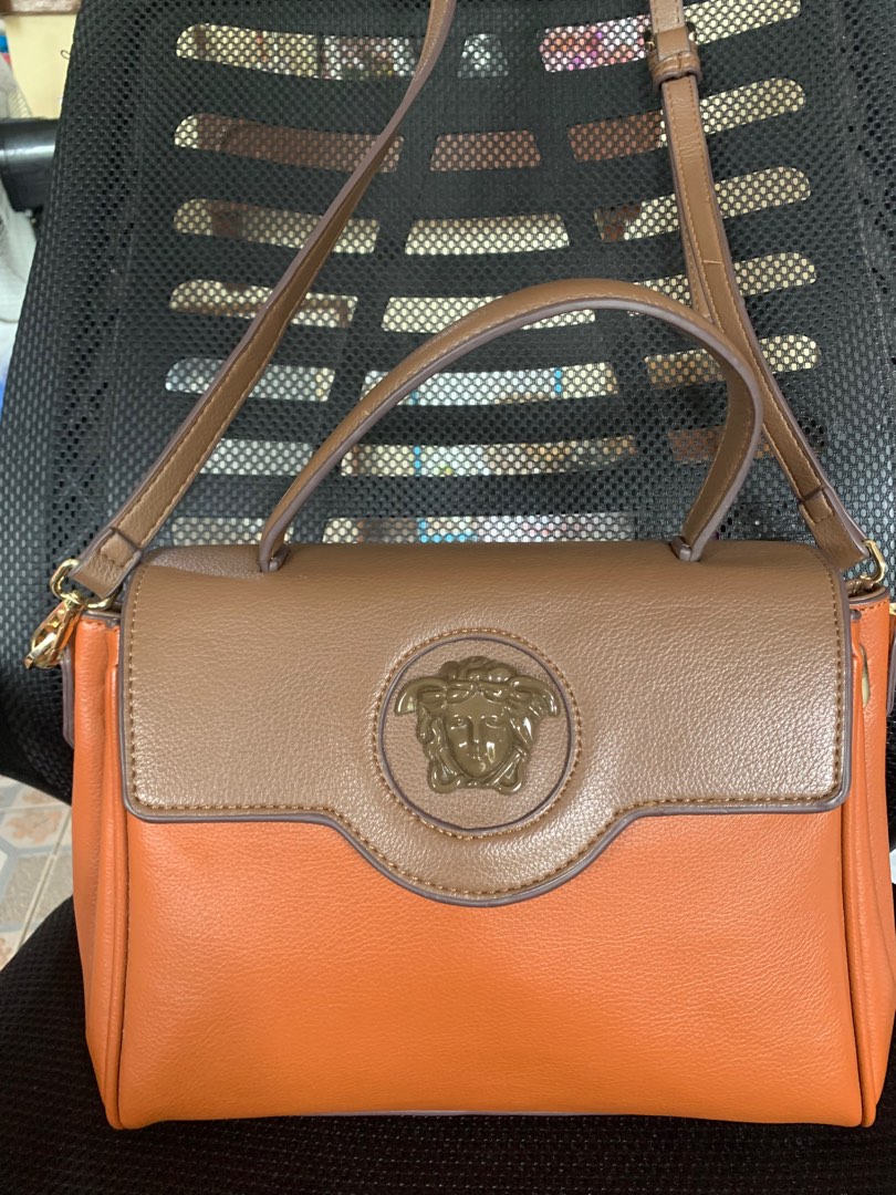 Versace 2way bag, Luxury, Bags & Wallets on Carousell