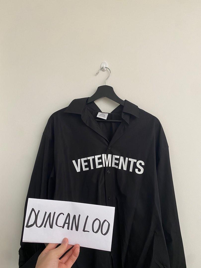Vetements shirt logo cheap