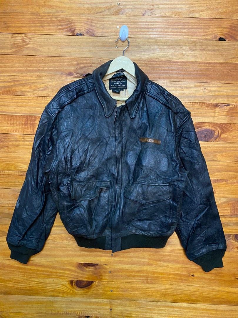 Vintage Avirex Type A2 Leather Jacket