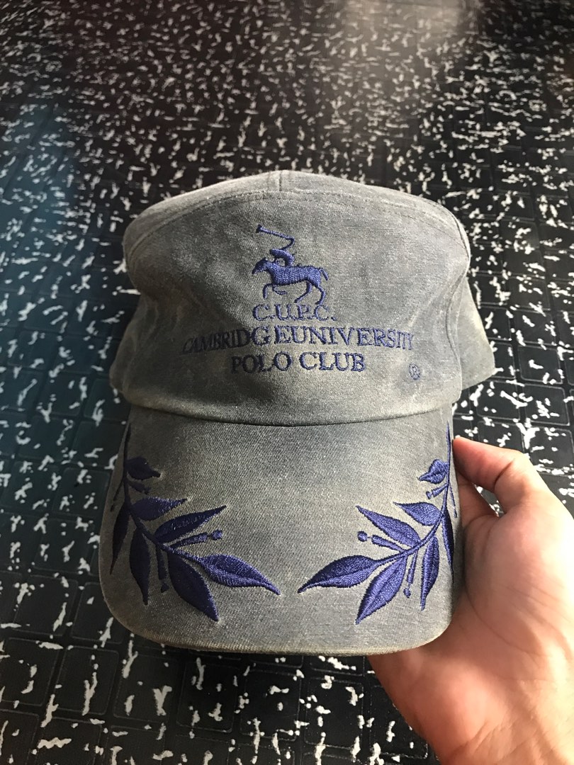 Vintage CAMBRIDGE UNIVERSITY POLO CLUB- 5Panel cap, Men's Fashion, Watches  & Accessories, Caps & Hats on Carousell