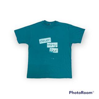 VINTAGE ELEVEN THIRTY FOUR HARDCORE BAND SHIRT