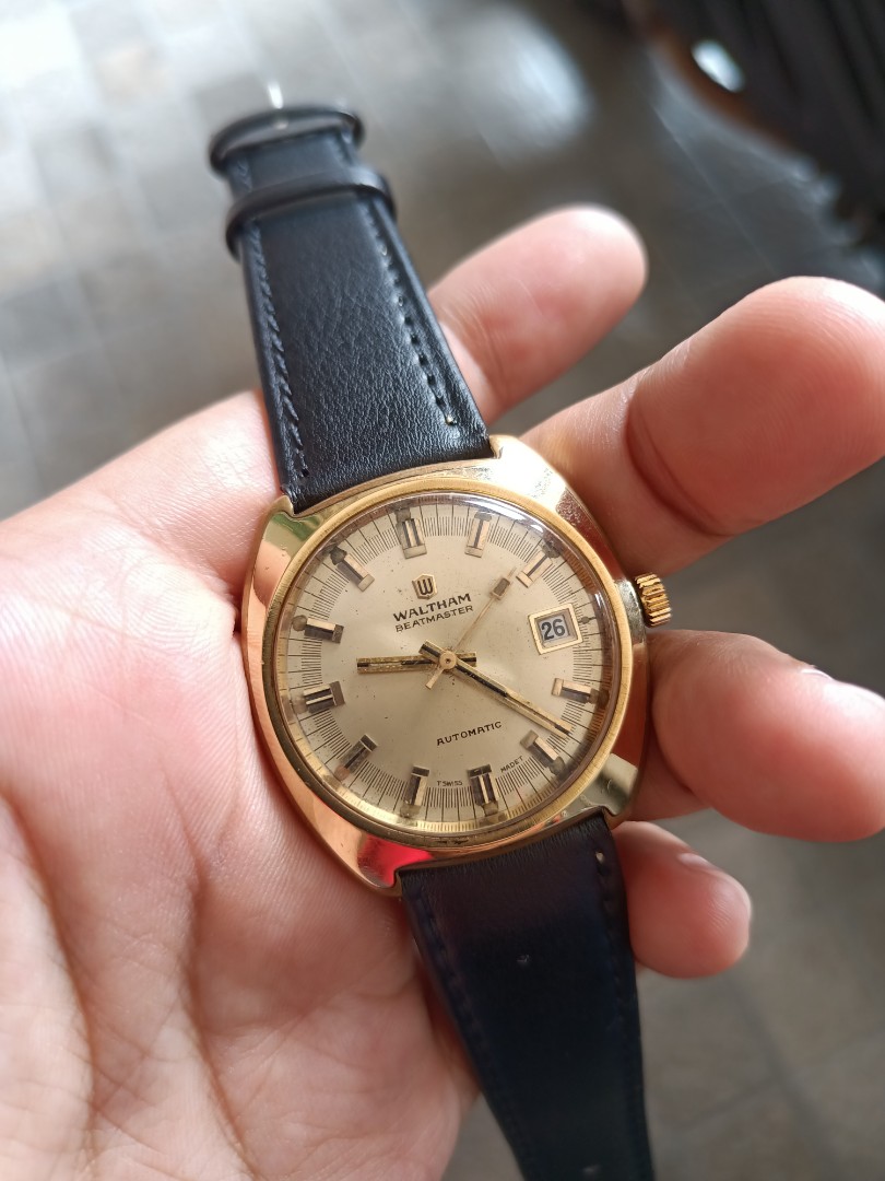 Vintage watch Waltham automatic swiss made, Men's Fashion, Watches &  Accessories, Watches on Carousell