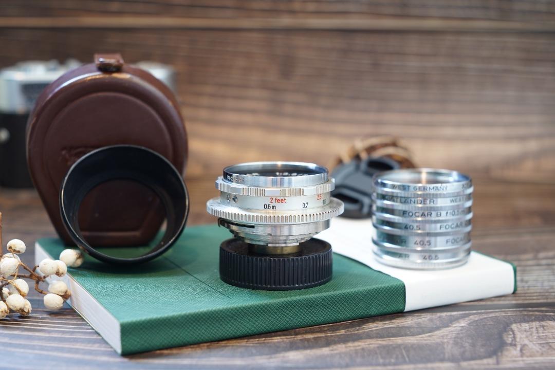 Voigtlander Color-Skopar 50 50mm f2.8 DKL 口(0.6m 近攝版) +