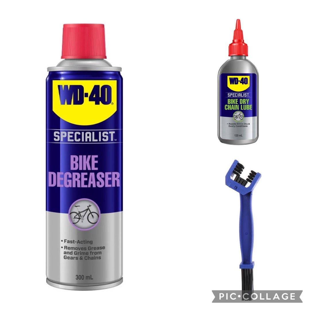 WD40 Bike Lubricant Degreaser Bicycle WD 40 Dry Wet Yishun Foldable