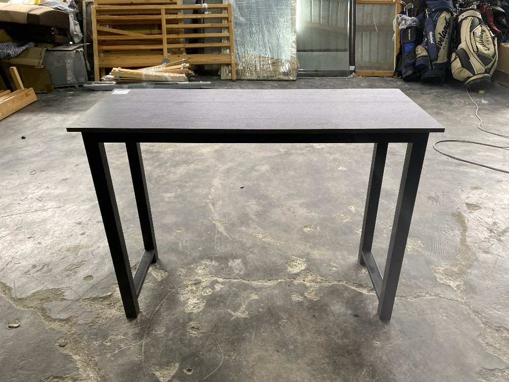 Wooden Console Table Black Colour / Meja Konsol Kayu Warna Hitam ...