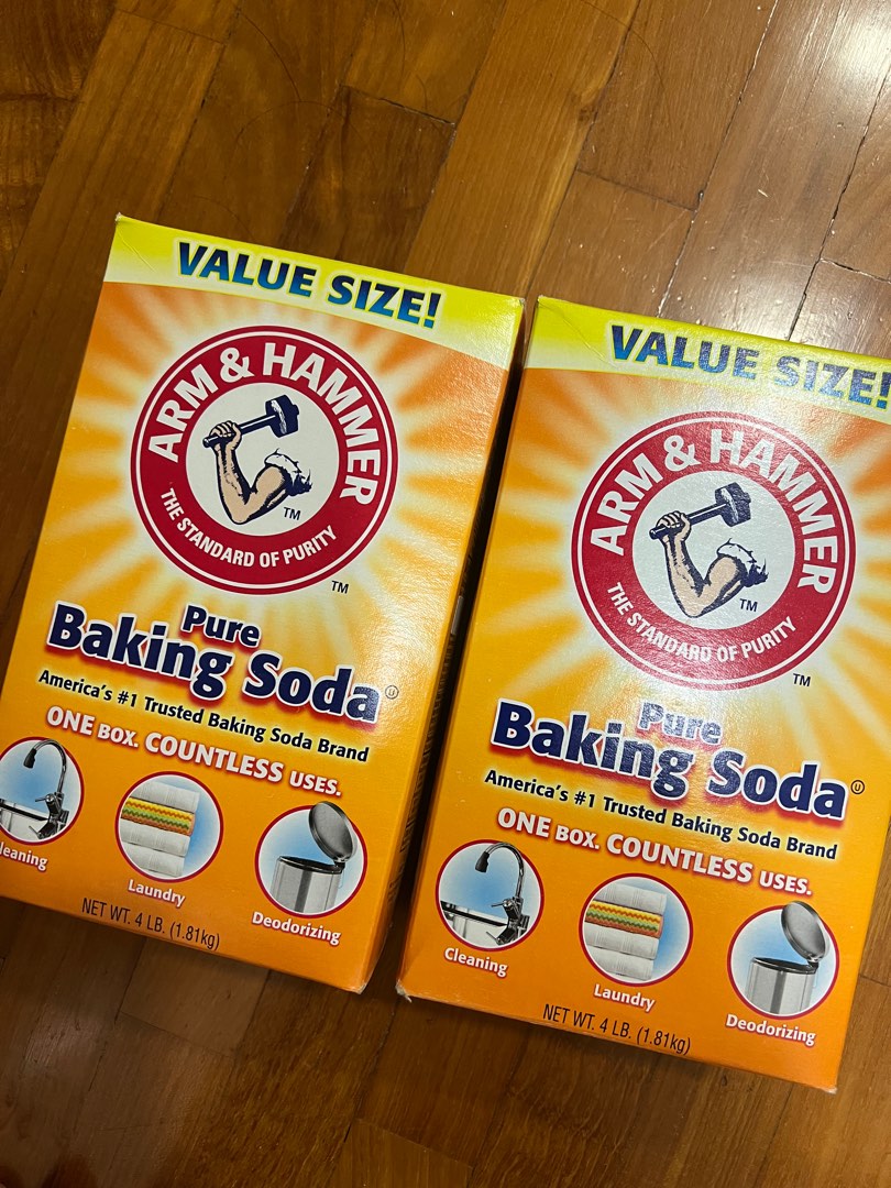 (x2) 1.8KG Baking Soda, Furniture & Home Living, Cleaning & Homecare