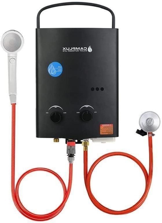 X6005 5L Camplux Portable Gas Water Heater with Folding Handle