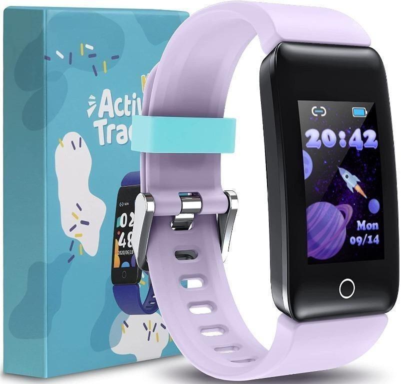 Kids Wristband wi BingoFit Kids Activity Tracker with Wearable Heart Rate Monitor Pedometer 