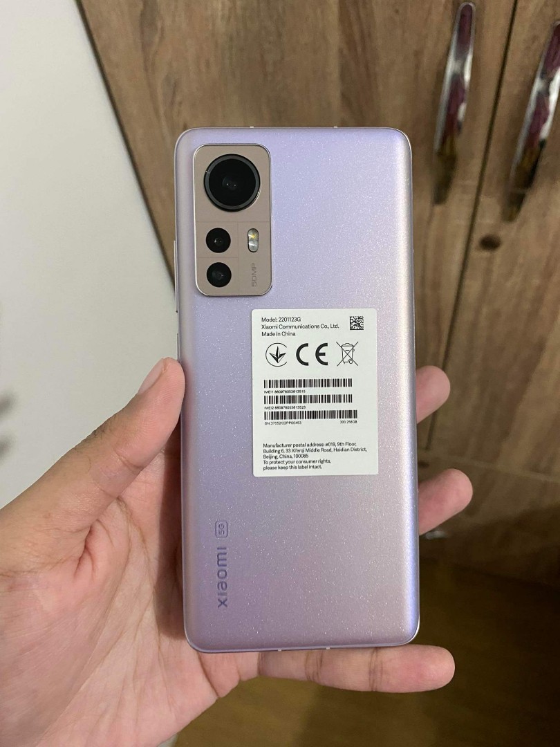 Xiaomi12 12/256 eu焼いてある purple
