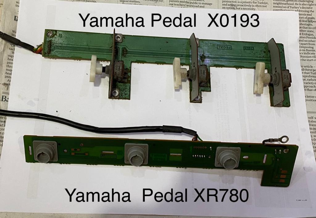 Yamaha Clavinova Pedal Circuit Board, Hobbies & Toys, Music & Media