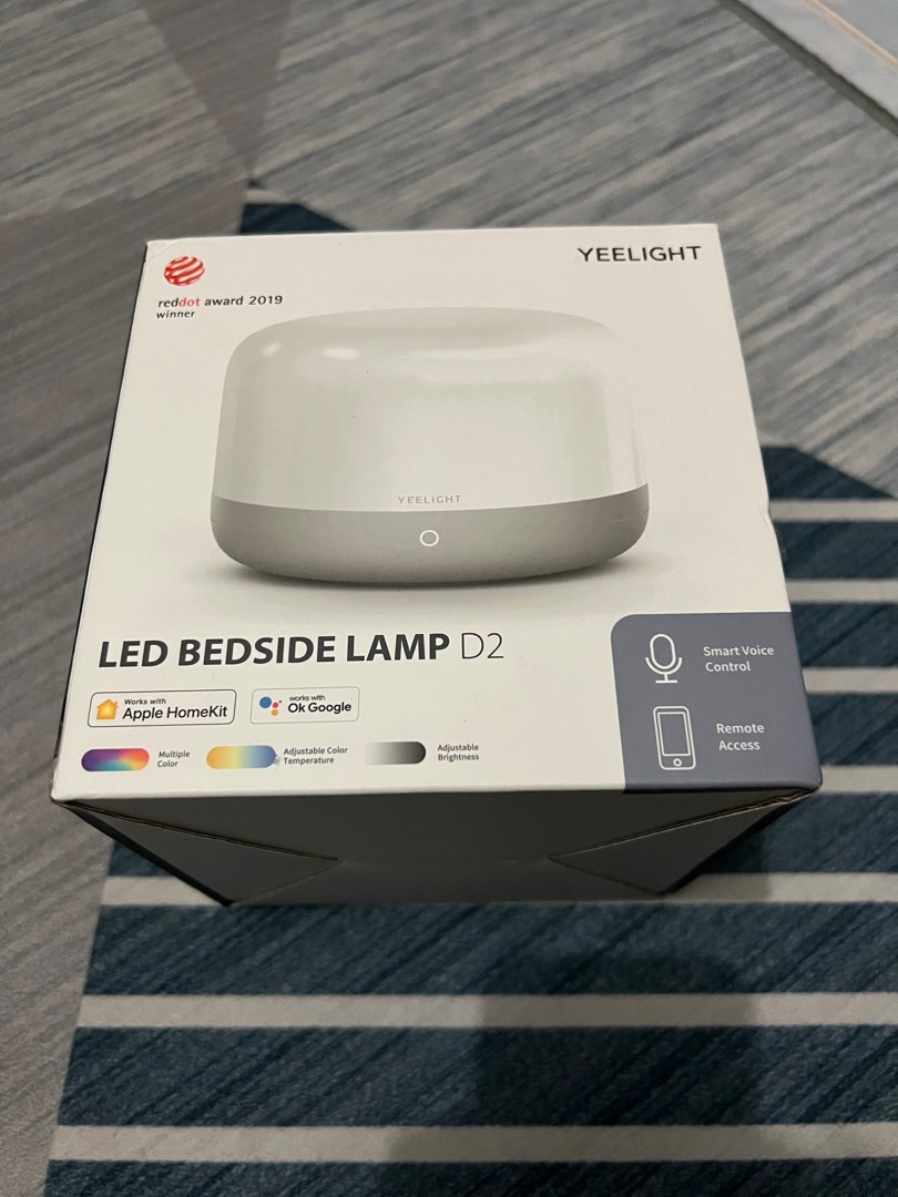 YEELIGHT LED BEDSIDE LAMP D2, Furniture & Home Living, Lighting & Fans