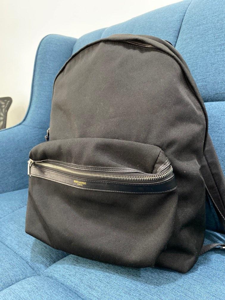 YSL canvas backpack