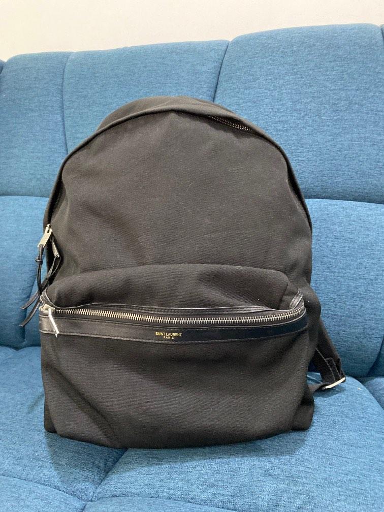 Ysl outlet canvas backpack