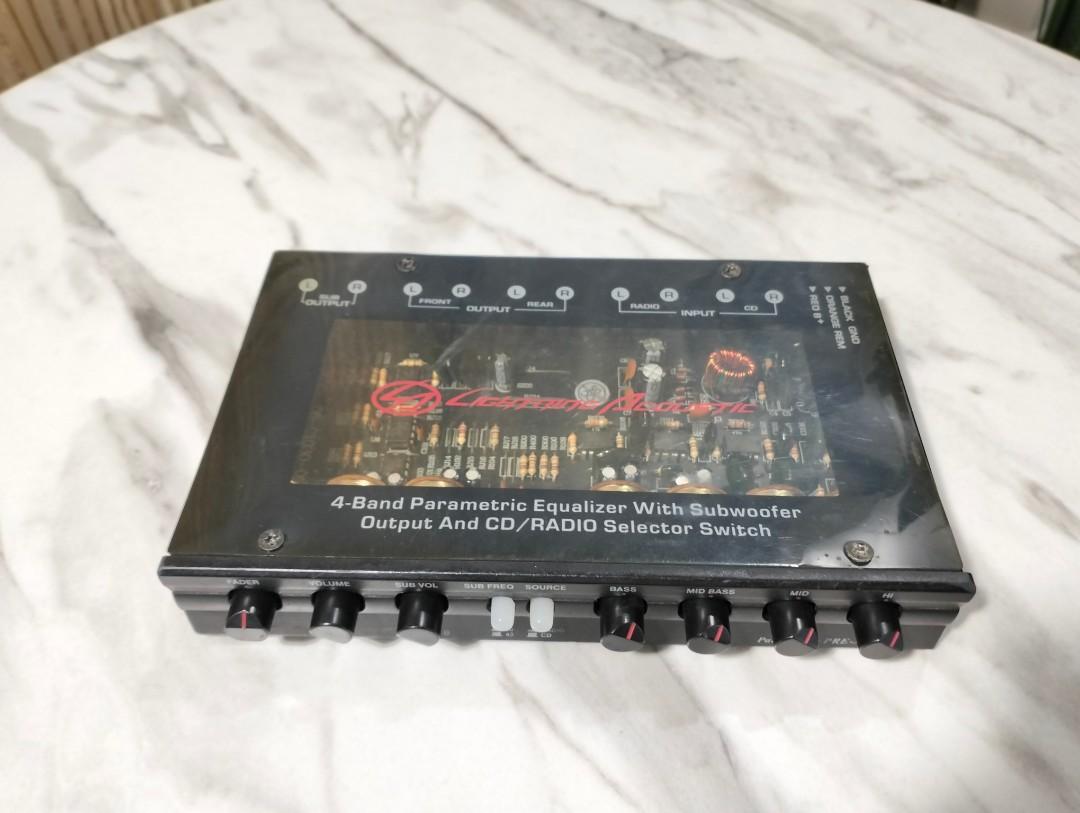 0043. Car Preamplifier and power amplifier combo automotive car sound