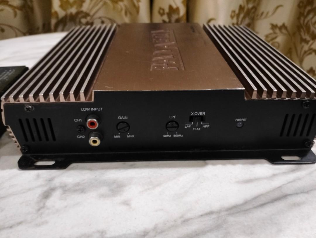 0043. Car Preamplifier and power amplifier combo automotive car sound