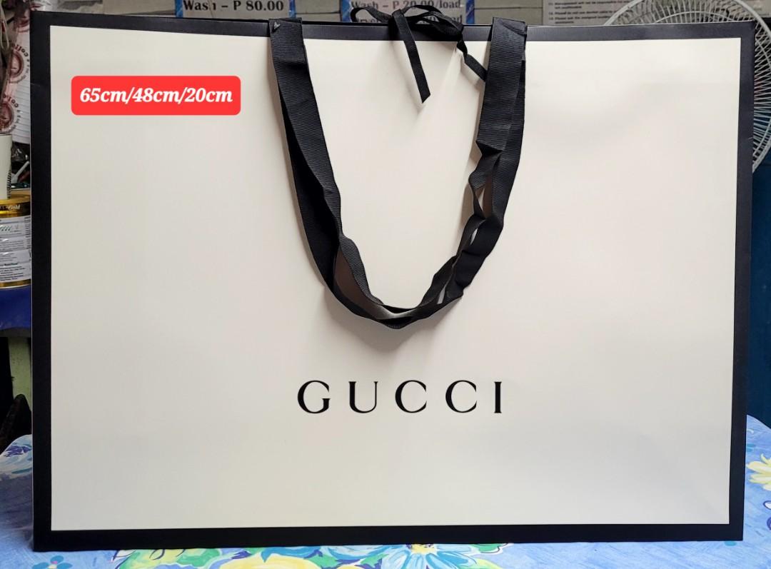 Buy one take one Sale 100 Original Gucci paper bag XL fr.dutyfree aus