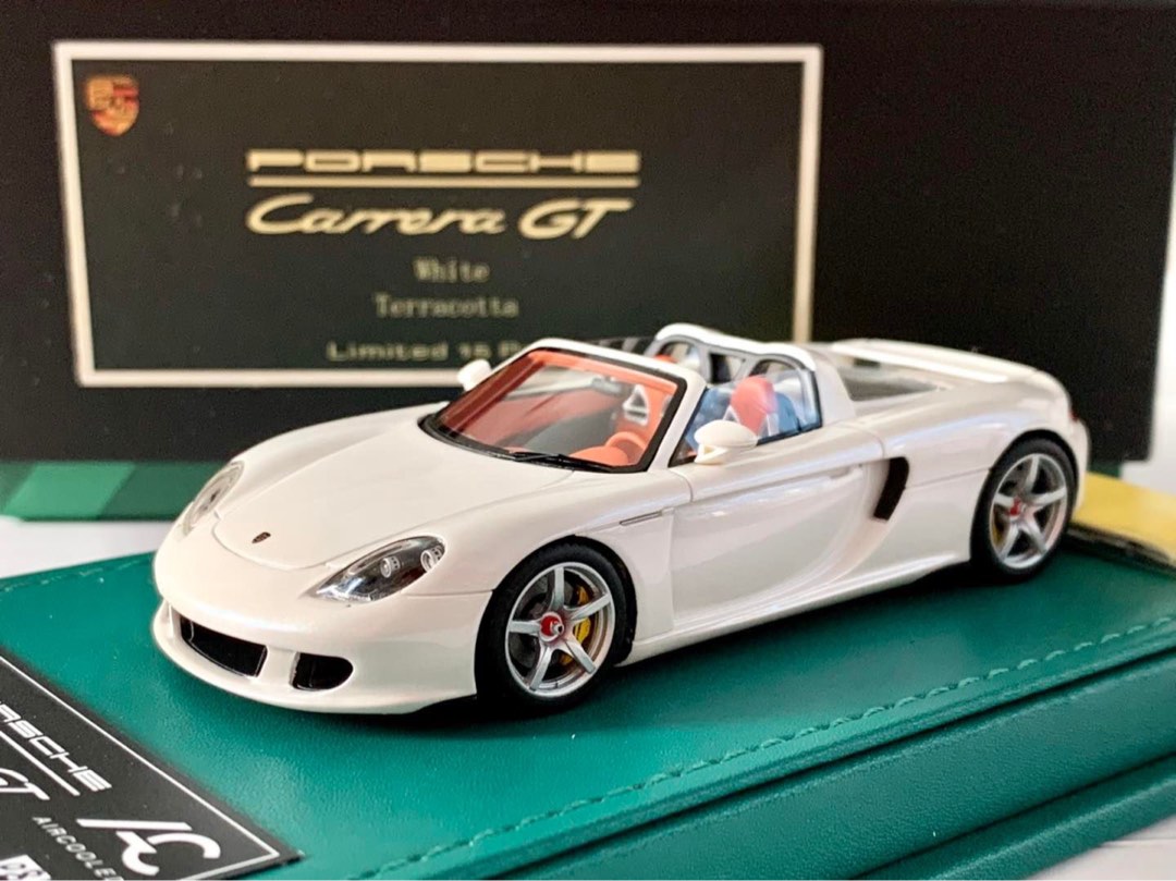 1/43 Aircooled Porsche Carrera GT White, Hobbies & Toys, Toys & Games on  Carousell