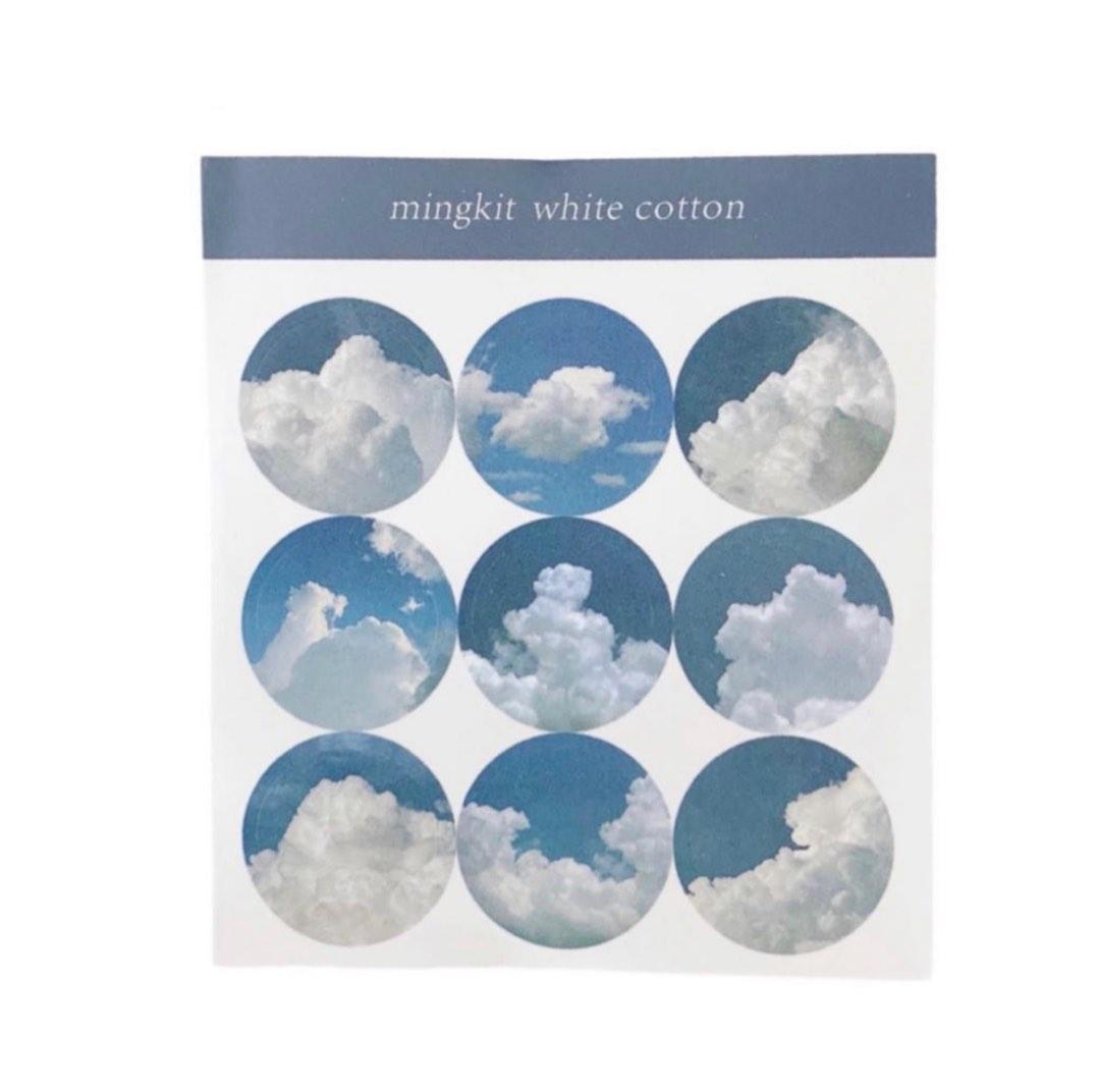 1 Sheet Clouds Sky Stickers, Hobbies & Toys, Stationery & Craft, Other ...