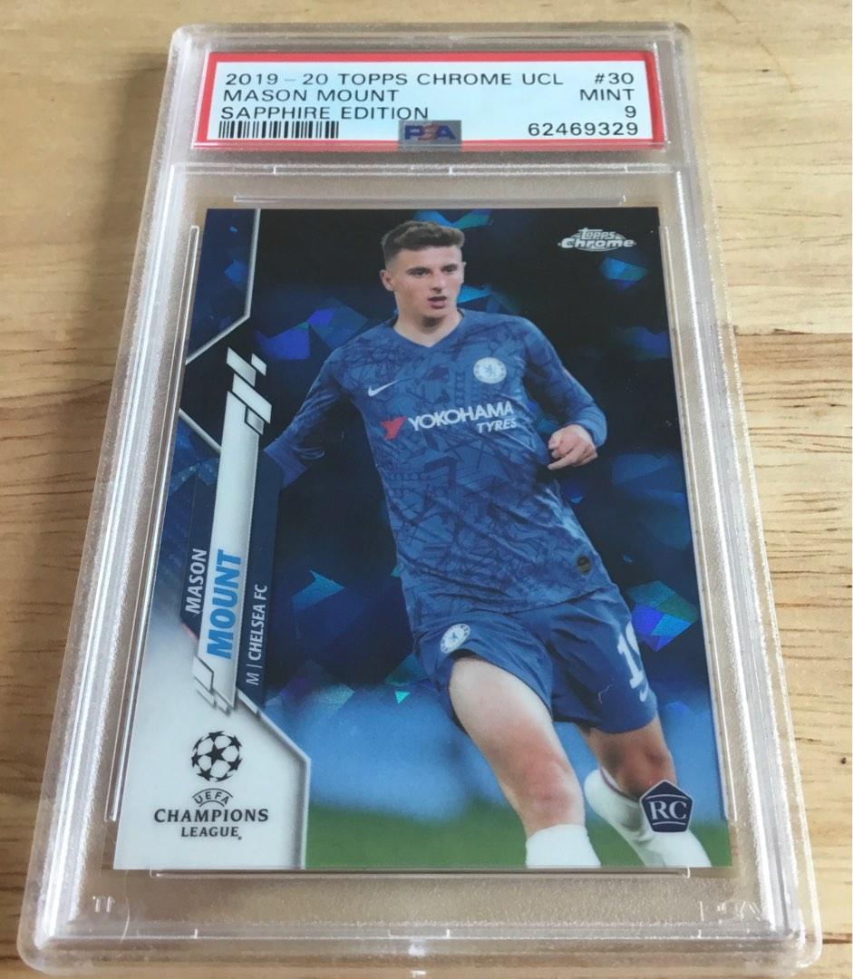 メイソン・マウントtopps chrome 2019-20 RCパラレルカード