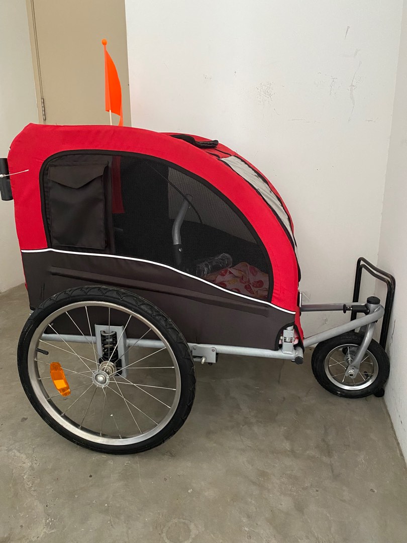 2 in 1 Bike Trailer plus Stroller, Sports Equipment, Bicycles & Parts