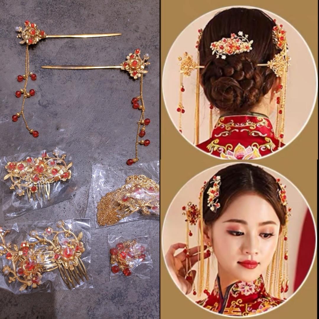 Wedding sale hair jewelry