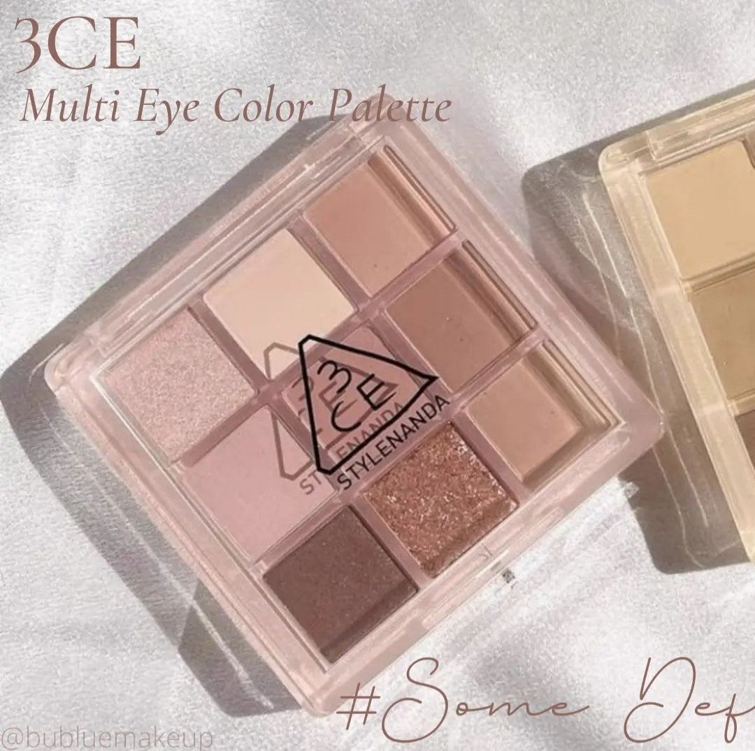 現貨] 3ce Multi Eye Color Palette #Some Def 九宮格眼影盤, 美容