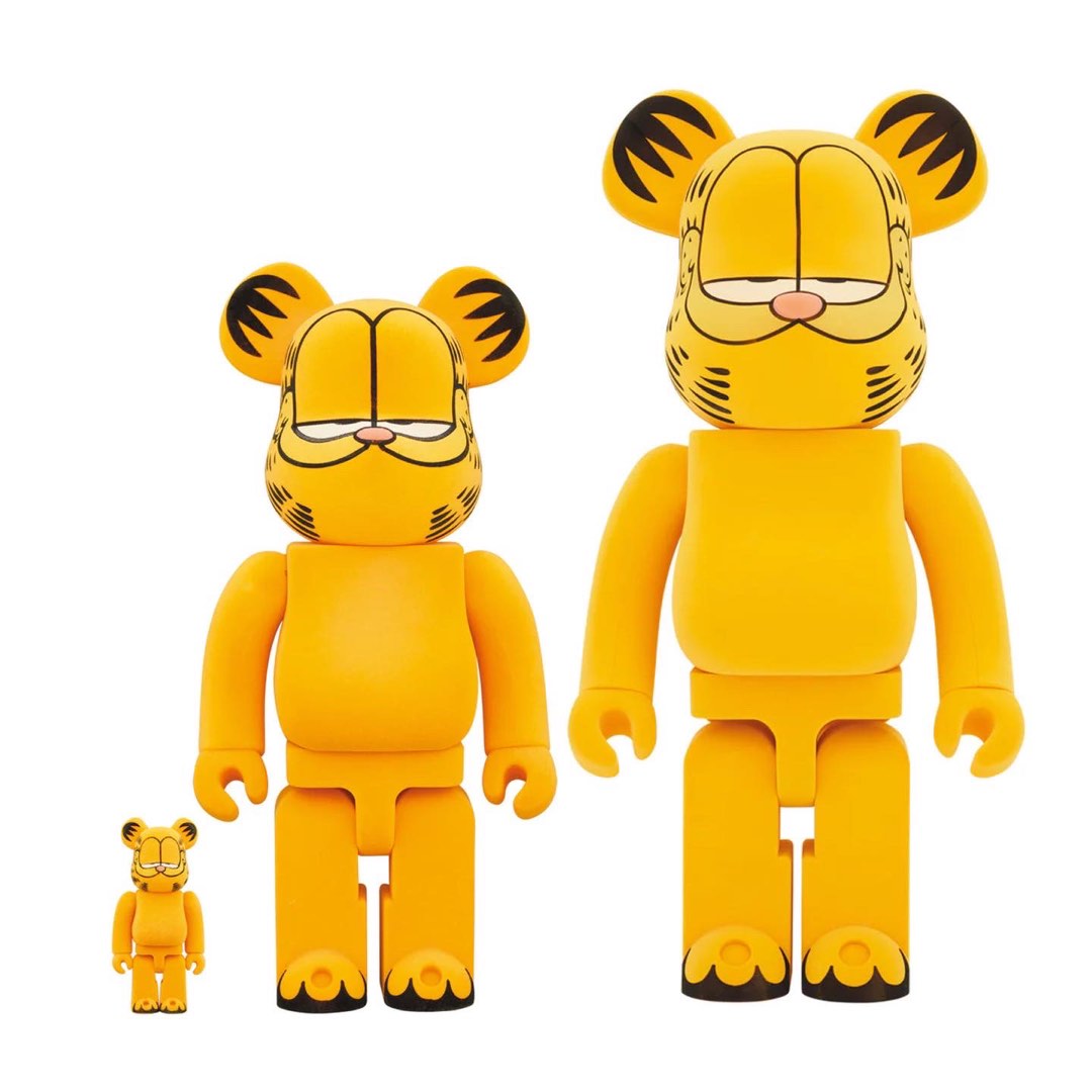 [新貨預訂Pre-Order] BE@RBRICK - GARFIELD Flocky Ver. 400%+