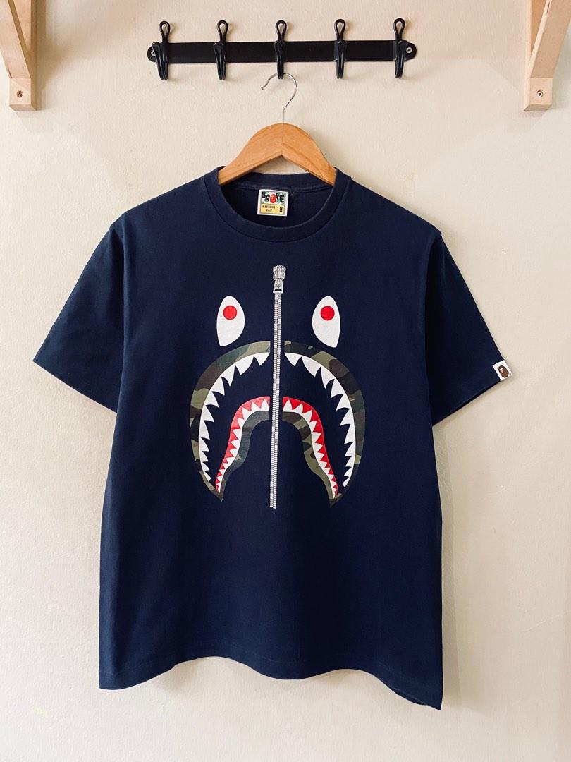 Bathing ape shark tee store