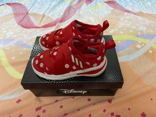 Adidas kid x Disney Minnie Mouse limited edition red polka dot fortarun shoe - us 8.5k