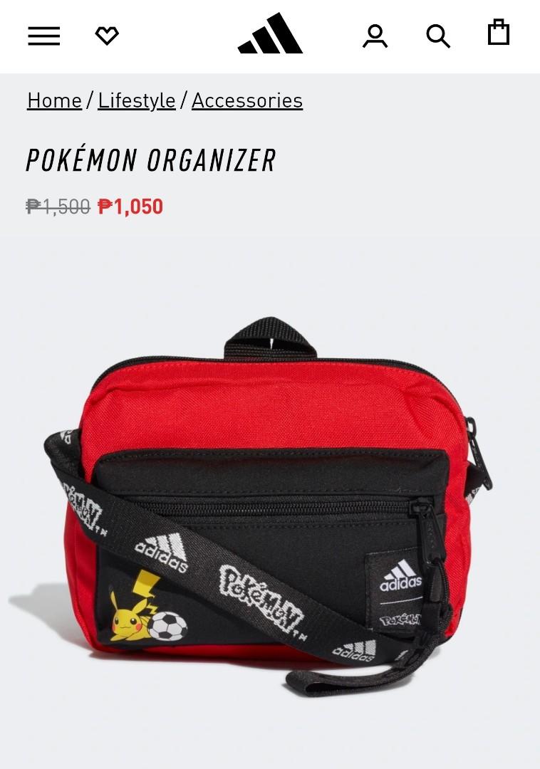 Adidas Pokemon Backpack and Crossbody Bag (Selling AS A SET ONLY), Men