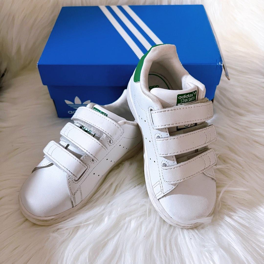 Adidas stan smith velcro kids new arrivals