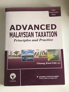 Advanced Malaysian Taxation System by Choong Kwai Fatt 2021 TAX667