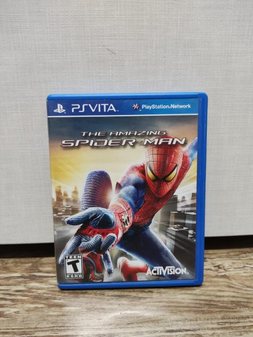 Amazing Spiderman Playstation PS Vita, Video Gaming, Video Games,  PlayStation on Carousell