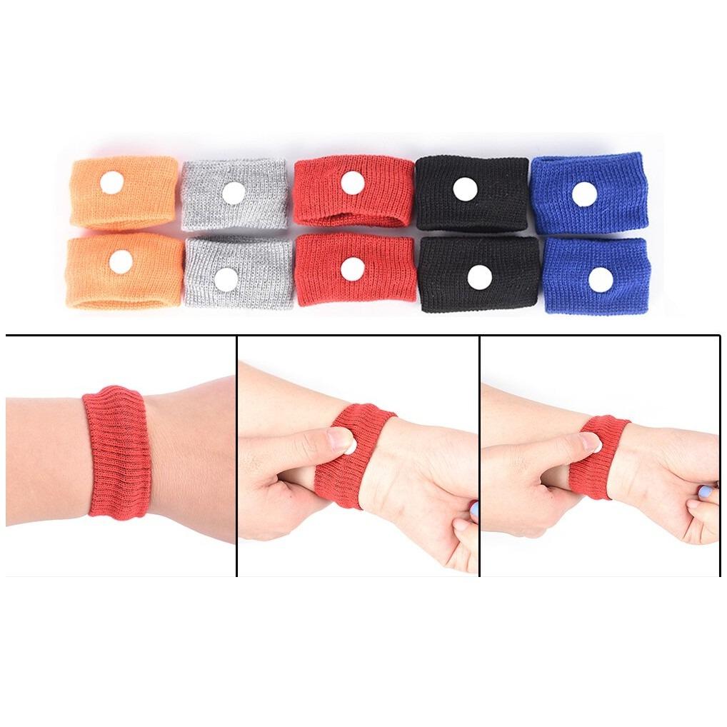 Sea-Band Wristband, Adult, Colors May Vary, 1 Pair, Anti-Nausea Acupressure Motion Or Morning