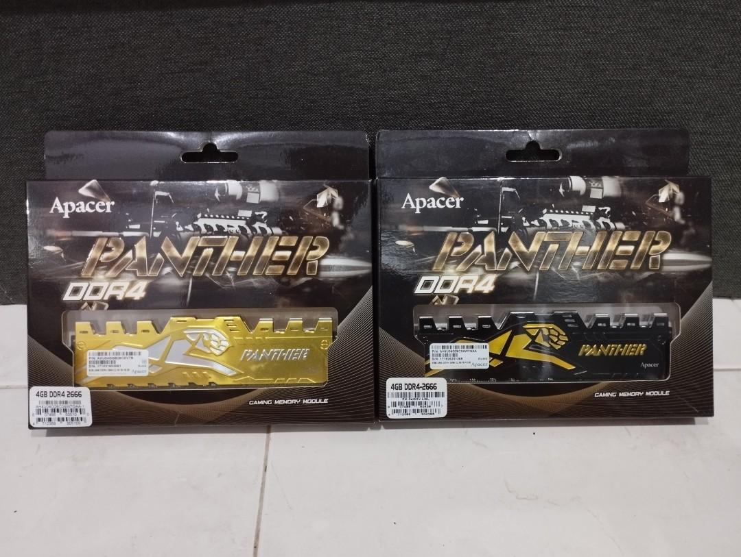 Apacer Panther DDR4 2666MHz RAM Computers Tech Parts