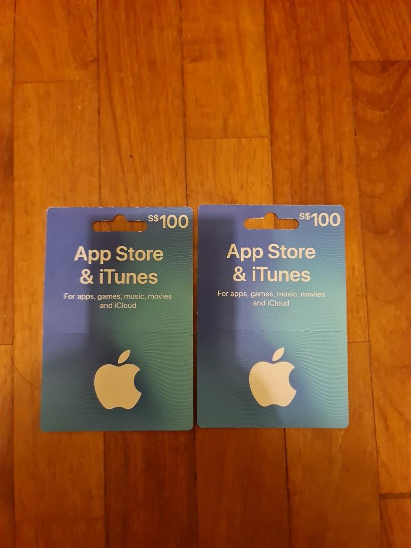 Apple app store gift card, Tickets & Vouchers, Store Credits on Carousell