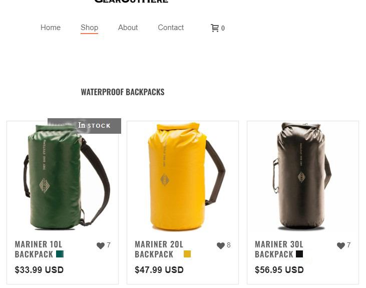 Aqua quest backpack new arrivals