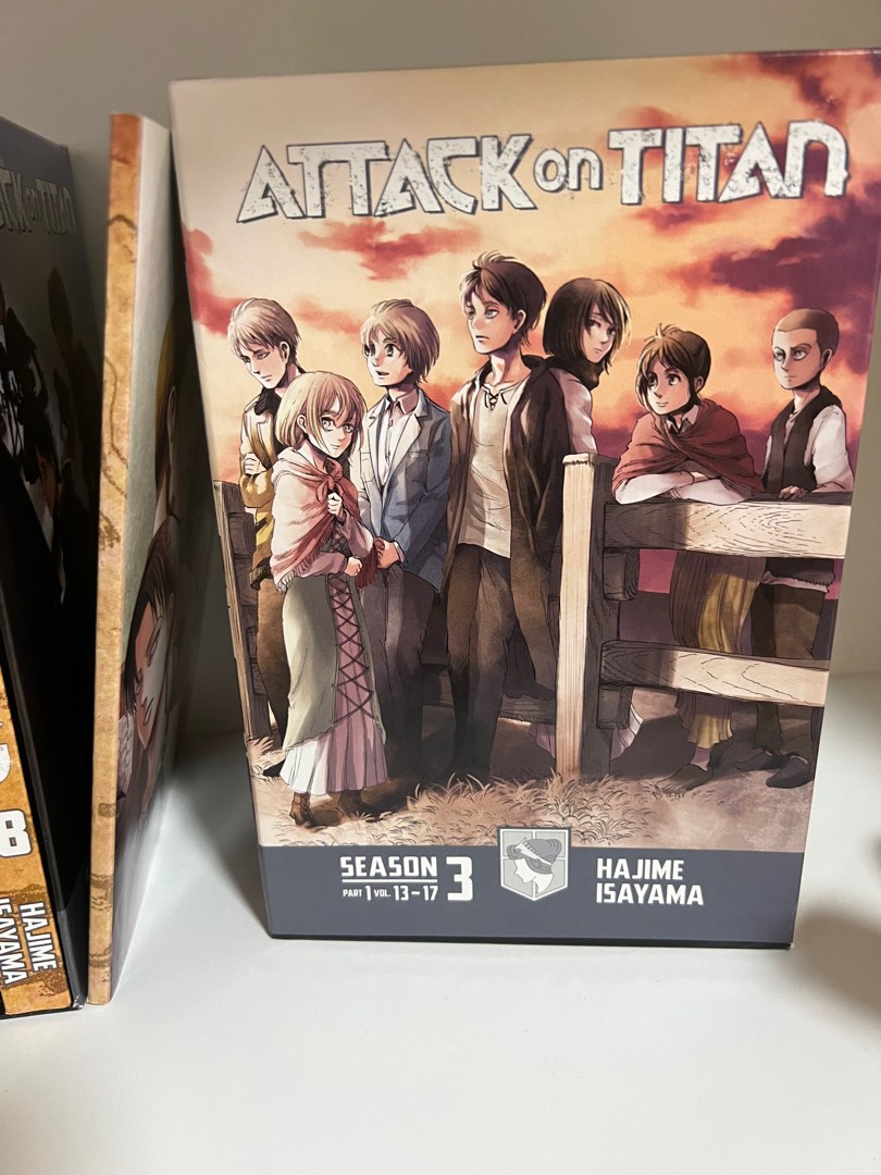 Attack on Titan Season 3 Part 1 Manga Box by Isayama, Hajime