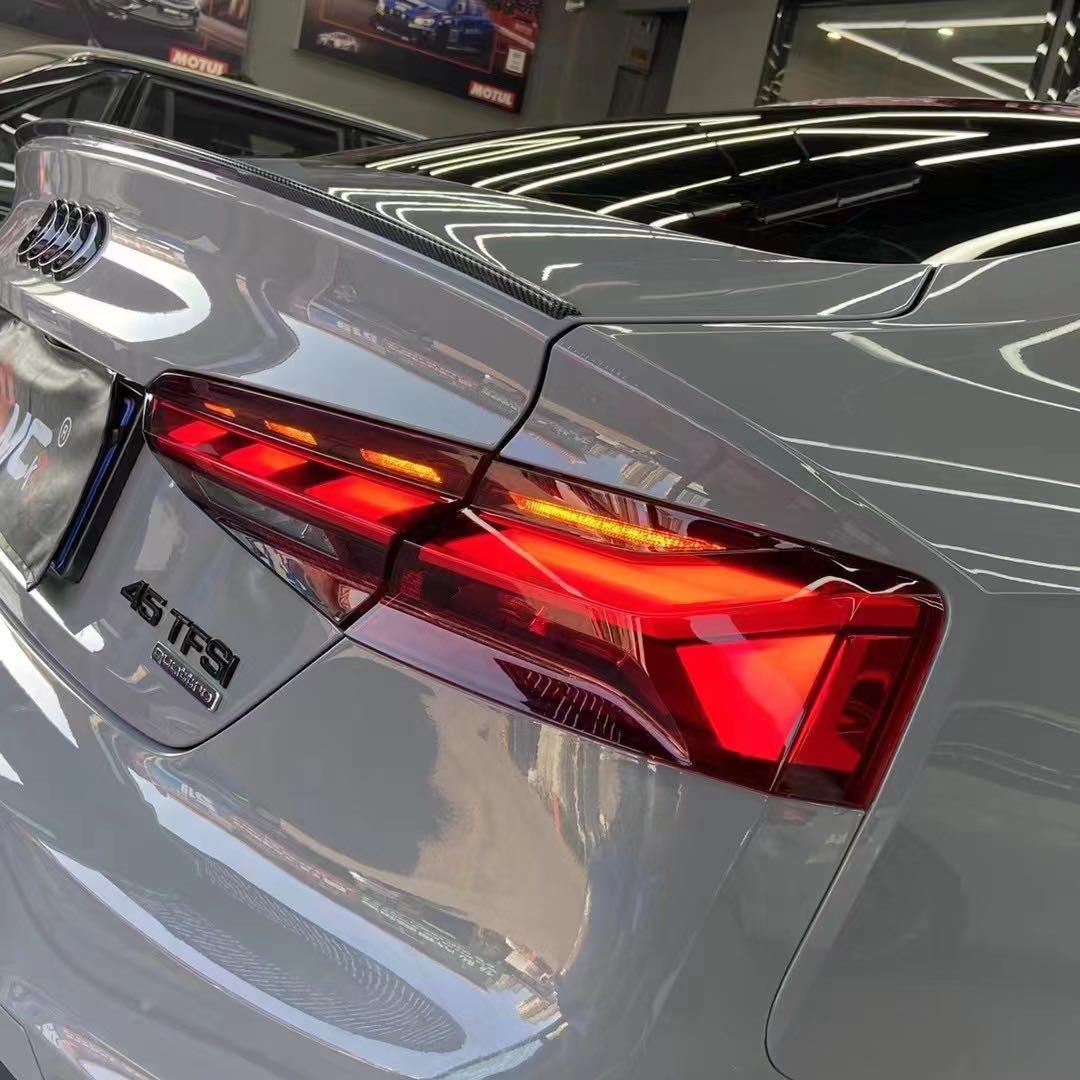 TYPY LED DRL Audi A5 Taillight 08-16 Upgrade S5 Style Lightbar  Dynamic Sequential Rear Lights Tail Lamps LHD