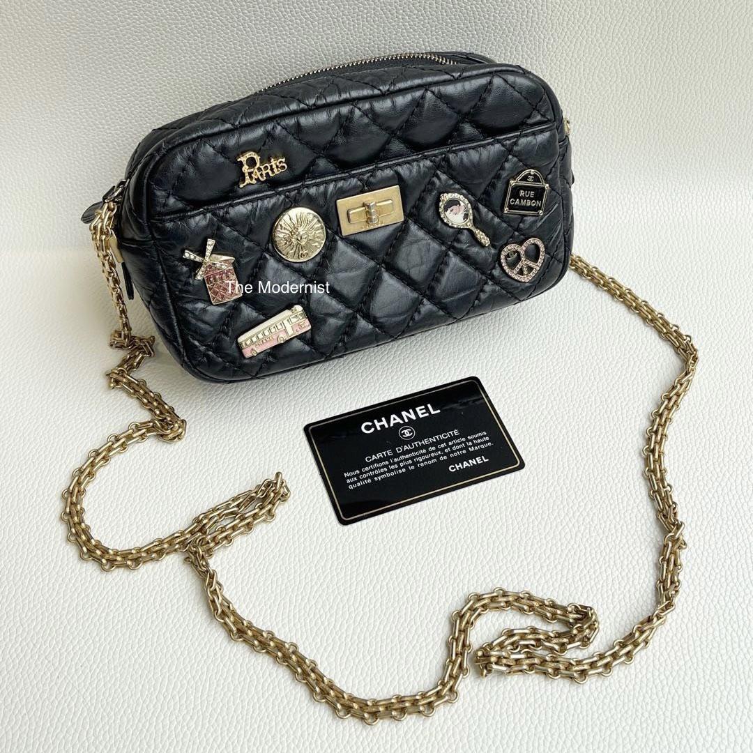 Authentic Chanel 2018 Lucky Charms Camera Bag
