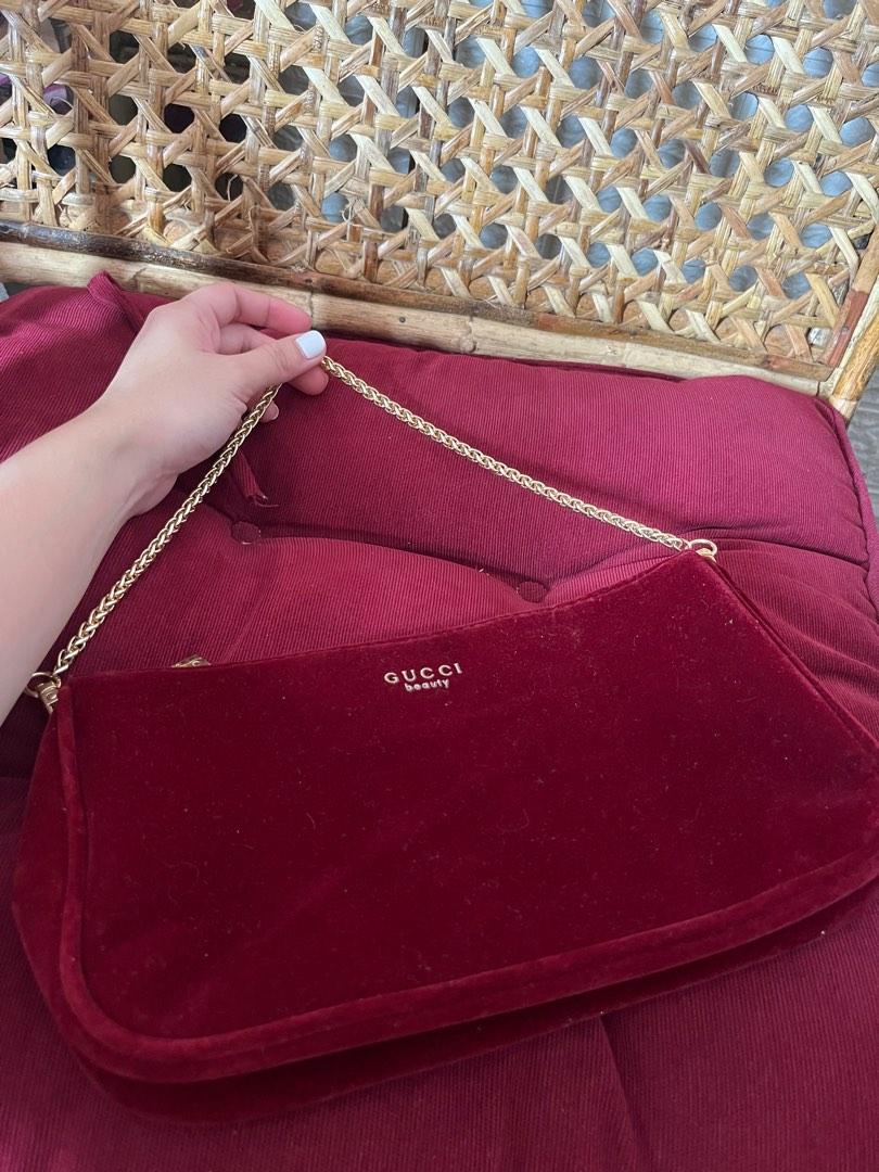 Gucci beauty bag velvet on sale