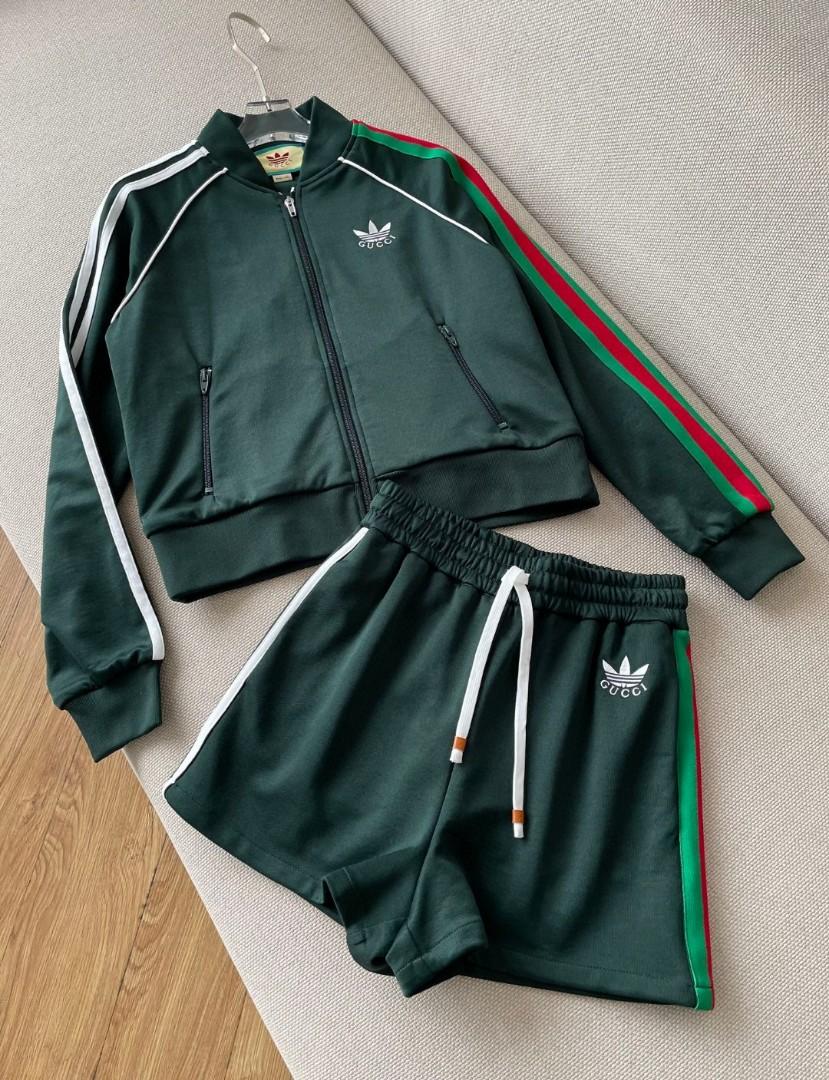 Green on sale adidas set